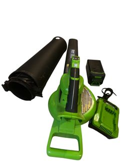 Greenworks 40V Cordless Brushless Leaf Blower/Vacuum (185 MPH / 340 CFM) – Like New, Used Once
