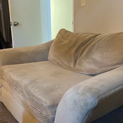 Extra wide chair And Foot Stool