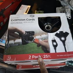 EZGrip™ ELITE Extension Cords EZGrip™ plug design - quickly and safely plug in or disconnect 2 pack 