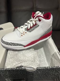 Retro 3 Cardinal Red