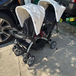 baby trend double stroller