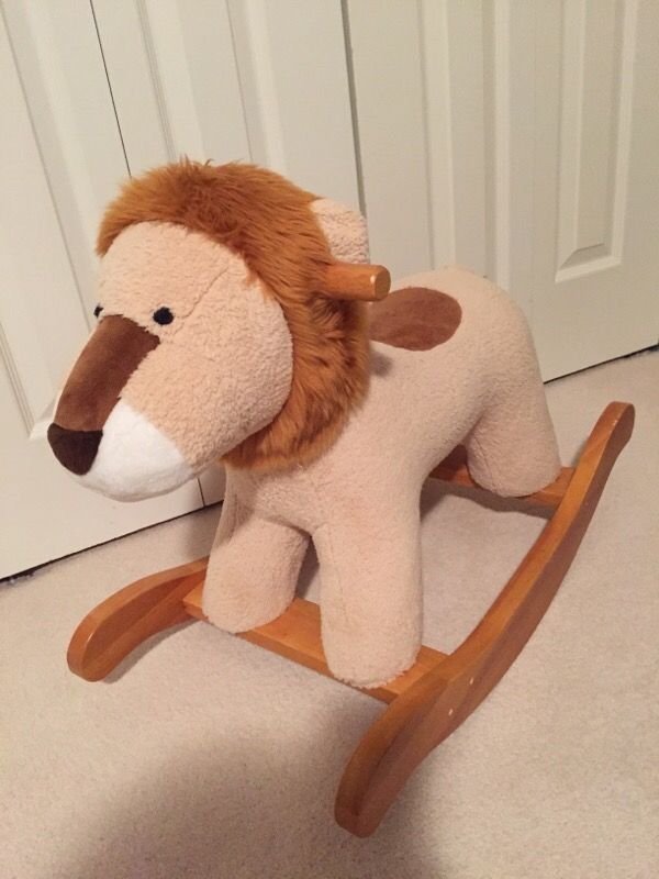 Pottery Barn Kids Lion Rocker