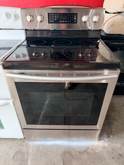 Samsung stove convection oven stainless steel electric