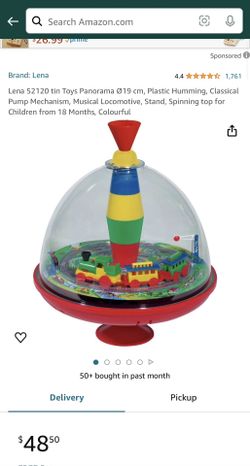 train ump Mechanism, Musical Locomotive, Stand, Spinning top for Children from 18 Month