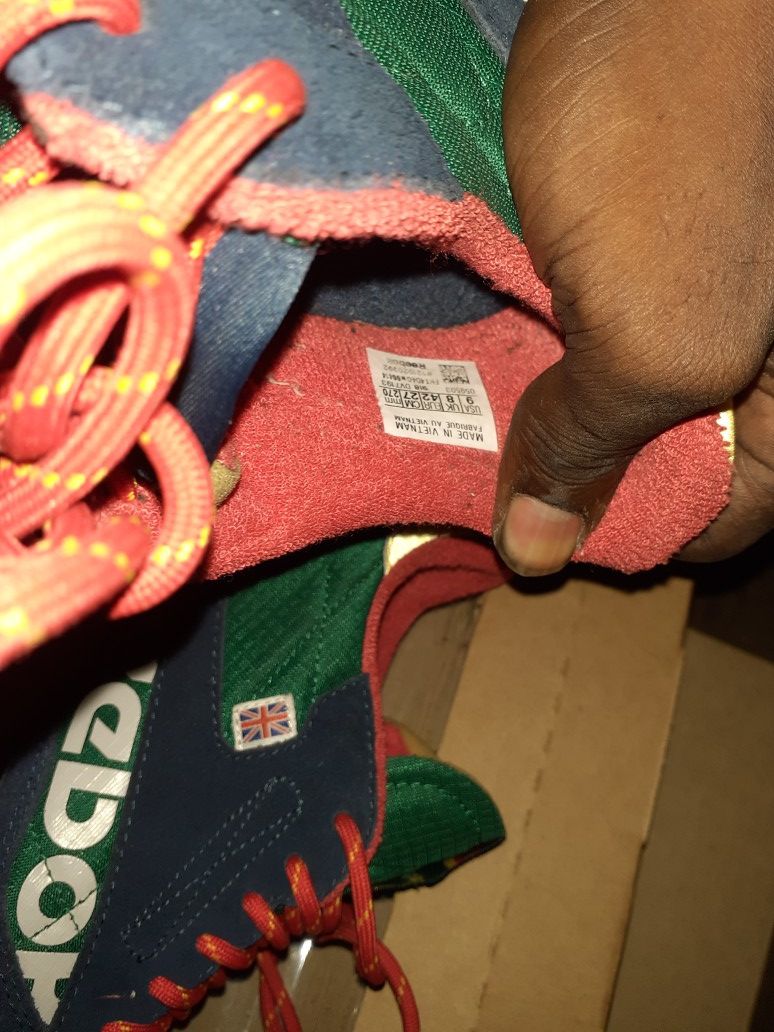 reebok classic ripple altered