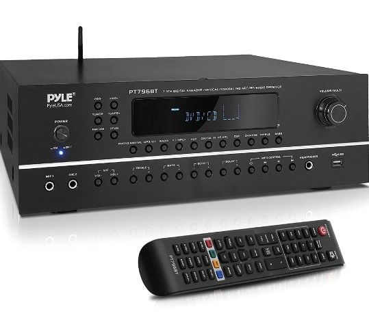 Pyle 7.1-Channel Hi-Fi Bluetooth Stereo Amplifier - 2000 Watt AV Home Theater 20