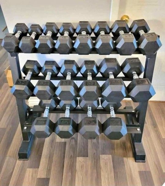 Set Of Dumbells 10-50