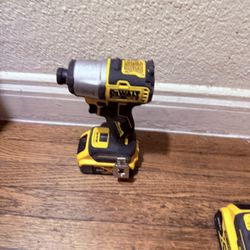 DEWALT (No ratings yet) DeWalt DCF850B 20-Volt MAX Atomic Compact Cordless Impact Driver, Brushless Motor, TOOL ONLY - Quantity 6