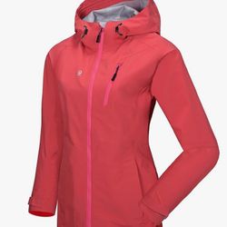 Women's High-performance Waterproof Rain Jacket （M）