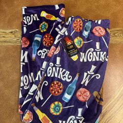 Willy Wonka & The Chocolate Factory Limited Edition Fleece PJ Pants – Large – New With Tags
