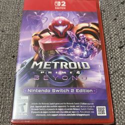 Nintendo Switch 2 Metroid Prime 4 Beyond