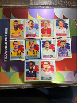 Panini fifa World Cup stickers for TRADE
