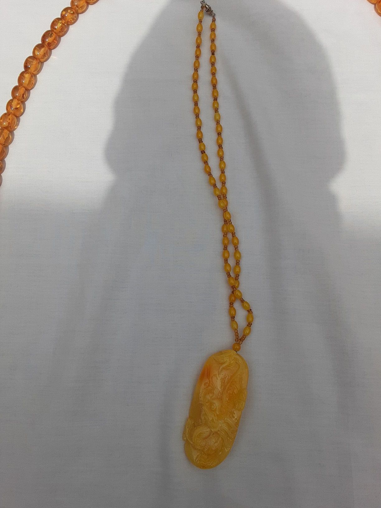 Honey amber necklace