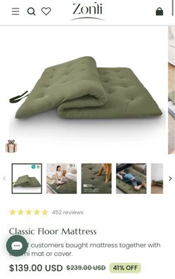 Japanese floor mattress king size