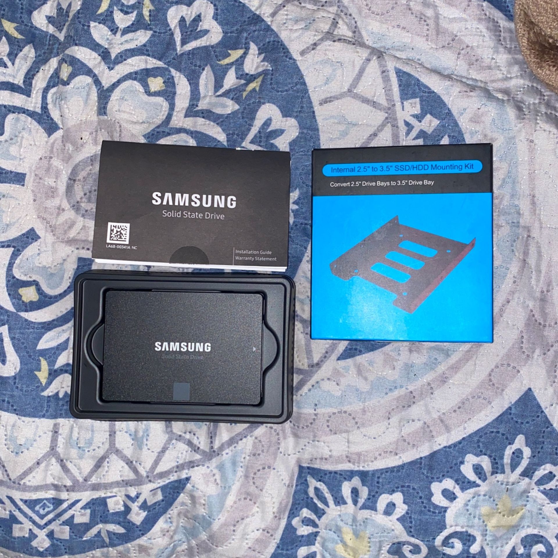 Samsung V-nand Ssd 860 Evo (1TB) / 2.5 To 3.5 Ssd Mounting Kit