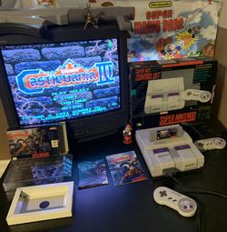 Super Castlevania IV for The SNES Console 