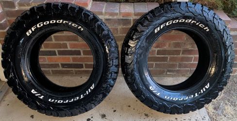 (2 Only) Pair LT 275/65R17 BFGoodrich All-Terrain T/A KO2 121/118S E Tires