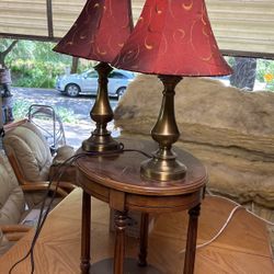 Lamp And Little Table