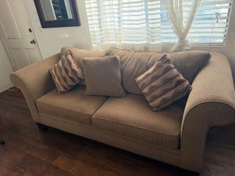 Sofa and Loveseat Set – Great Condition –