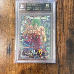 Broly scr fearsome rivals black label dragon ball masters