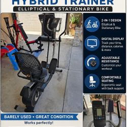 ProForm Hybrid Trainer – Elliptical & Exercise Bike – $250 OBO 