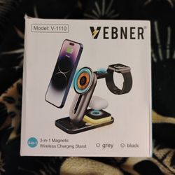 CELL PHONE WATCH & AIRPOD CHARGER IN ONE