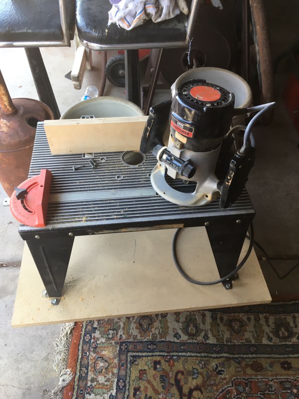 Sears Craftsman Model 31517480 25000rpm Router with Table for Sale in