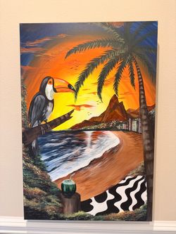 Original artwork on acrylic (Handmade)