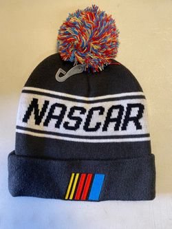 NASCAR Pom Beanie Knit Hat