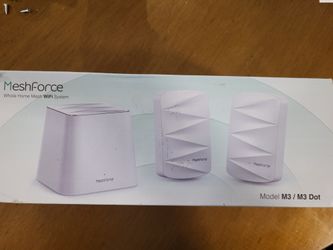 Meshforce M3 Mesh WiFi System, Up to 4,500 Sq.ft Coverage (Open Box)