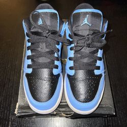 Air Jordan 1 Low University Blue/ Black