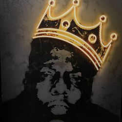 Notorious B.I.G Canvas Portrait