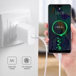 Iphone 13,12,11 Type C {2-Packs} 18W Fast Charger Adapter And Cable