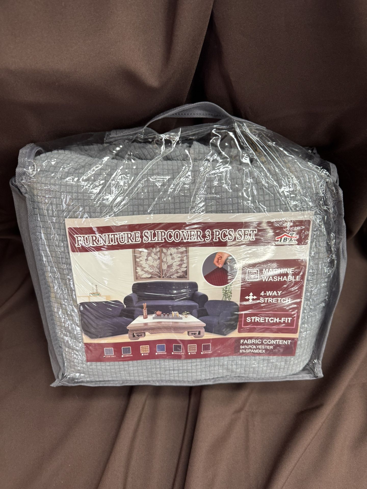 3pc Stretchable Sofa Covers