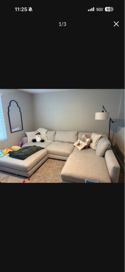 Living spaces sectional