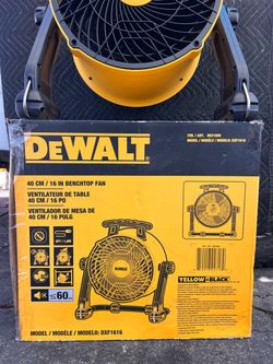 Dewalt 40 cm / 16” Bench top fan