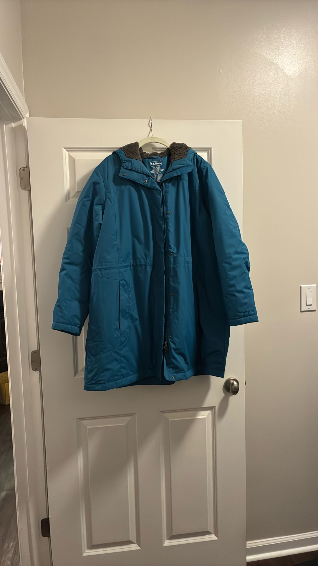 LL Bean Fleece-Lined Coat 