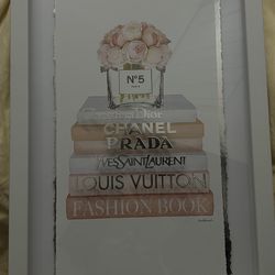 Luxury fashion wall decor