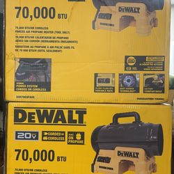 Dewalt 70000-BTU heaters 