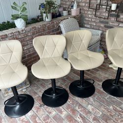 Beige Bar Stools