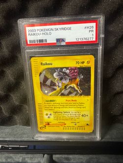 Pokemon - Raikou PSA 1