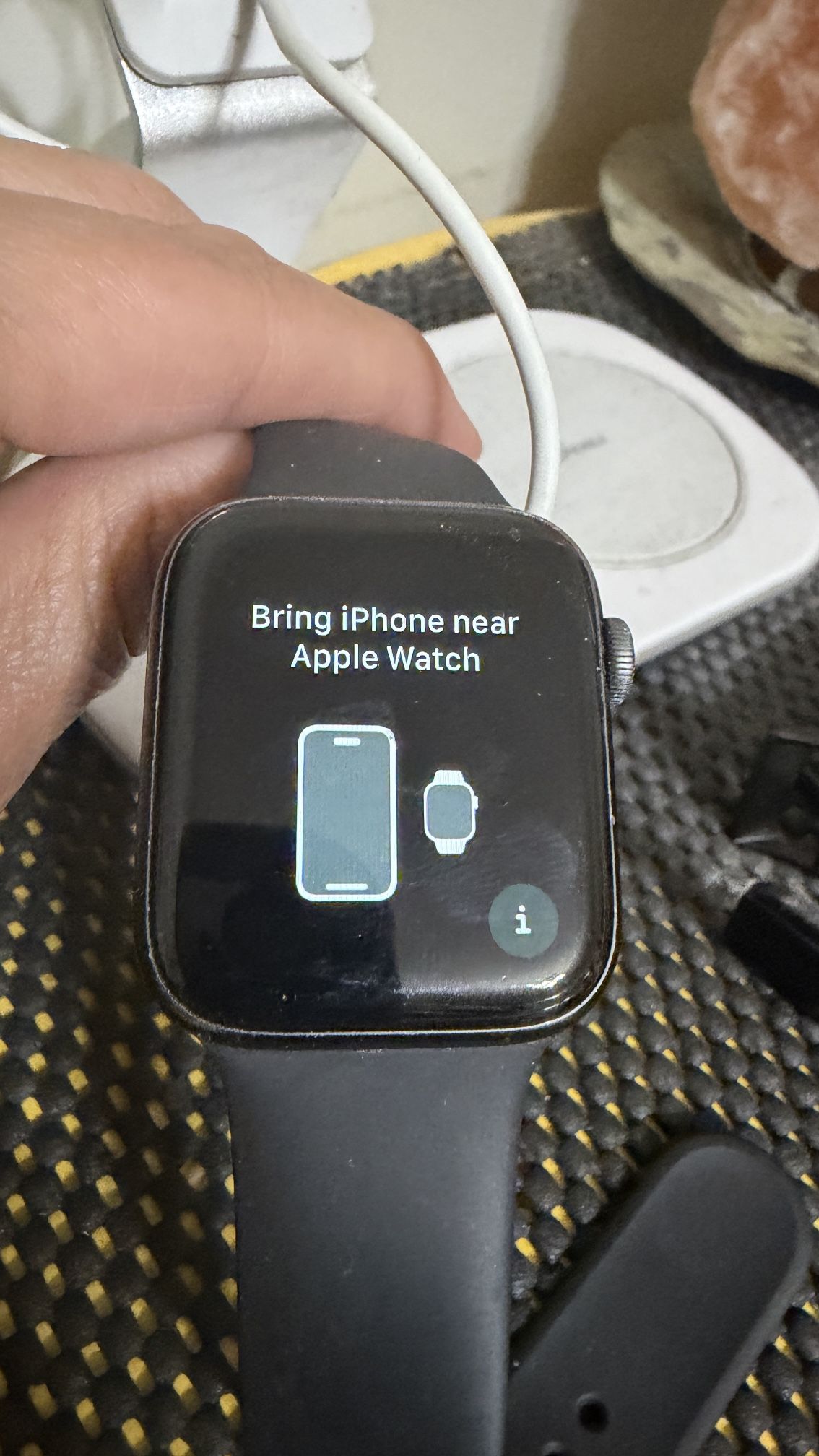 Apple Watch Series 5 (GPS, 44MM) - Space Gray Aluminum Case with Black Sport Band