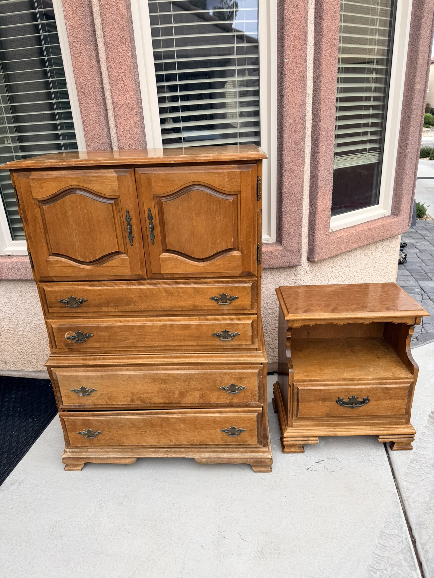 Chest and End Table 