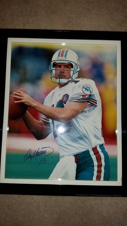 Autographed sports memorabilia