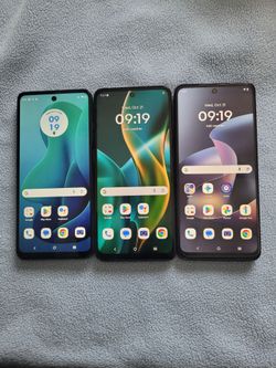 Moto G 26 25 24 128gb 5G Metro and tmobile each $75