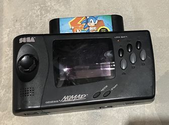 Vintage Sega Nomad Portable Game Console