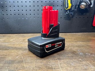 Milwaukee M12 XC Extended Capacity 6.0Ah Battery