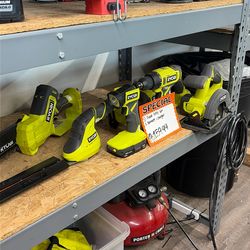 5 piece ryobi set