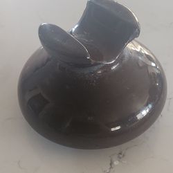 Vintage Brown Electrical Insulator