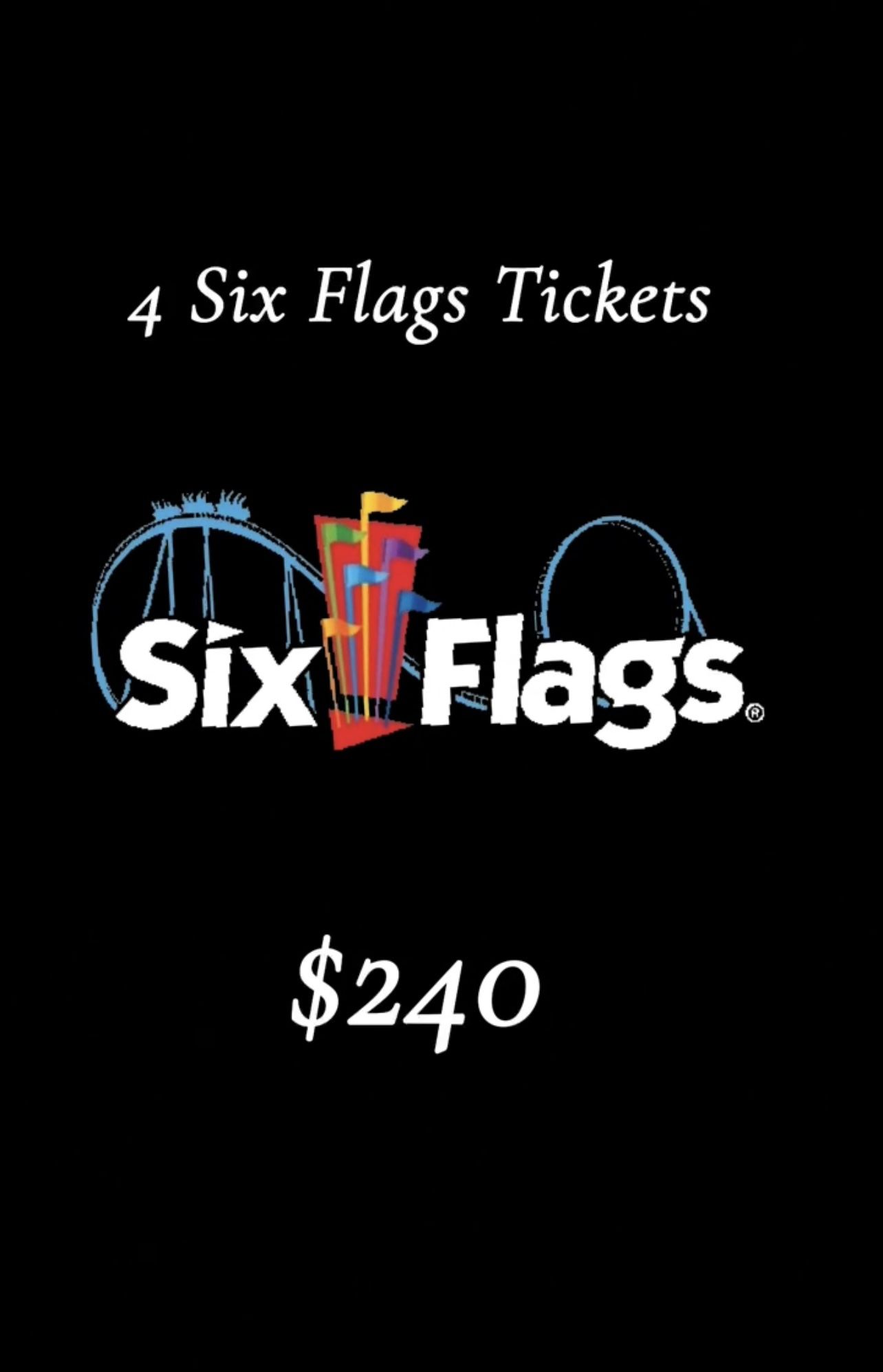 Six Flags Tickets